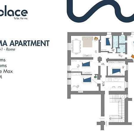 Daplace - Gemma Apartment Roma Exterior foto